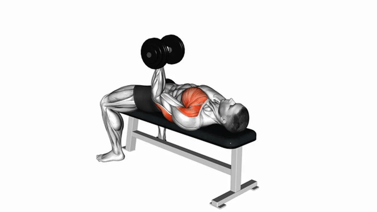 What are the benefits of Dumbbell Lying One Arm Press? Image