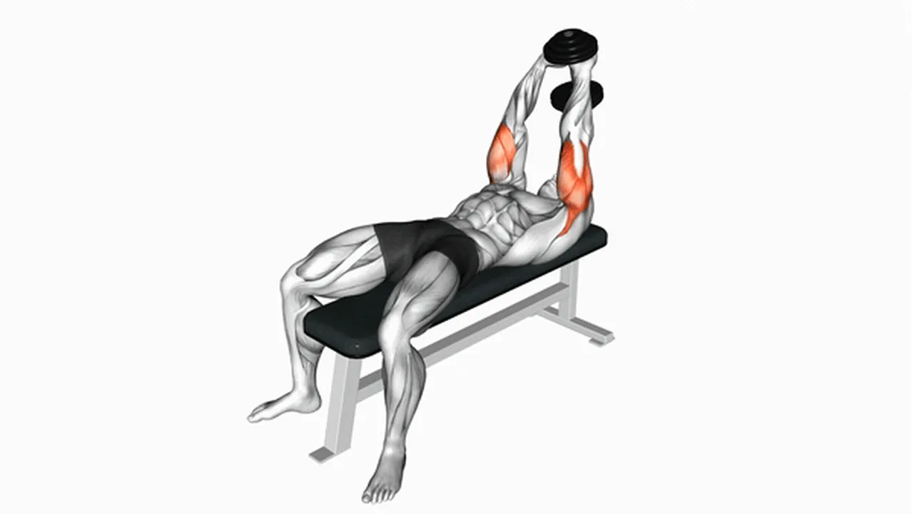 Common Dumbbell Lying Single Arm Extension variations Image