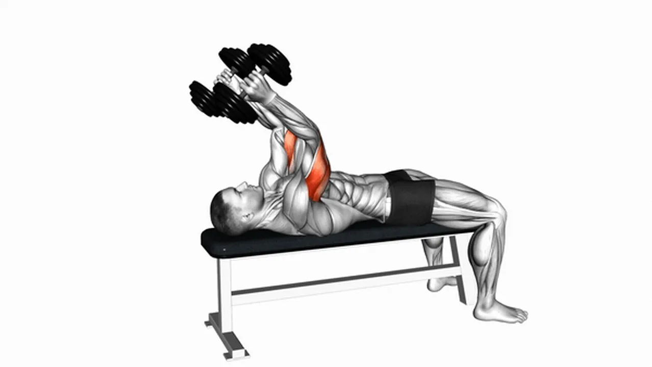 How to do dumbbell lying triceps extensions? Image