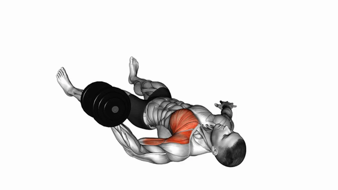 How to do Dumbbell One Arm Floor Fly? Image