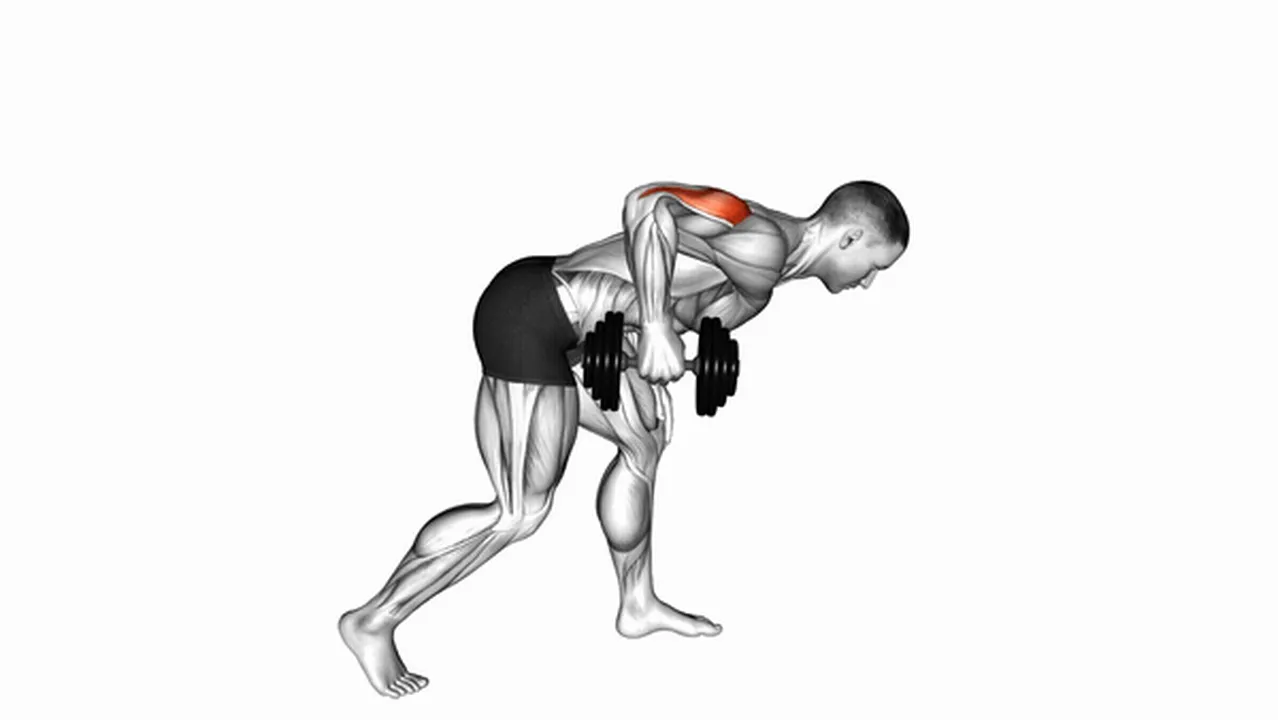 What are the benefits of dumbbell one arm kickbacks? Image