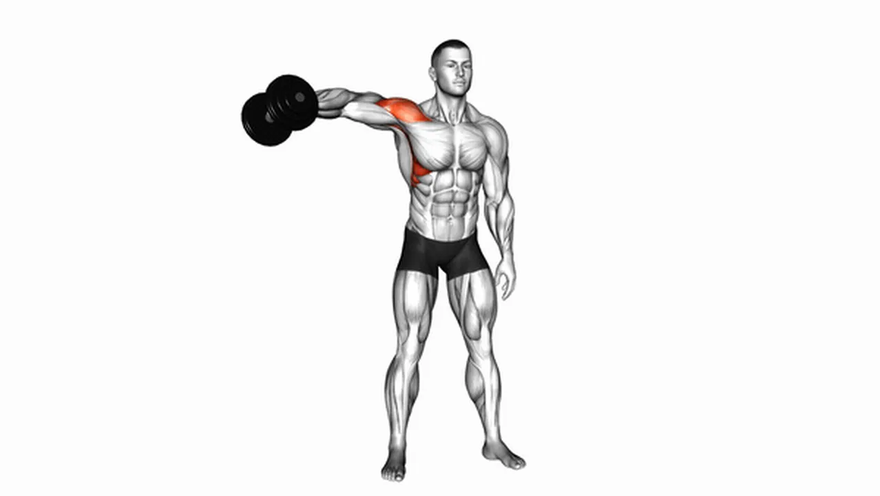 What are the benefits of Dumbbell One-Arm Lateral Raises? Image