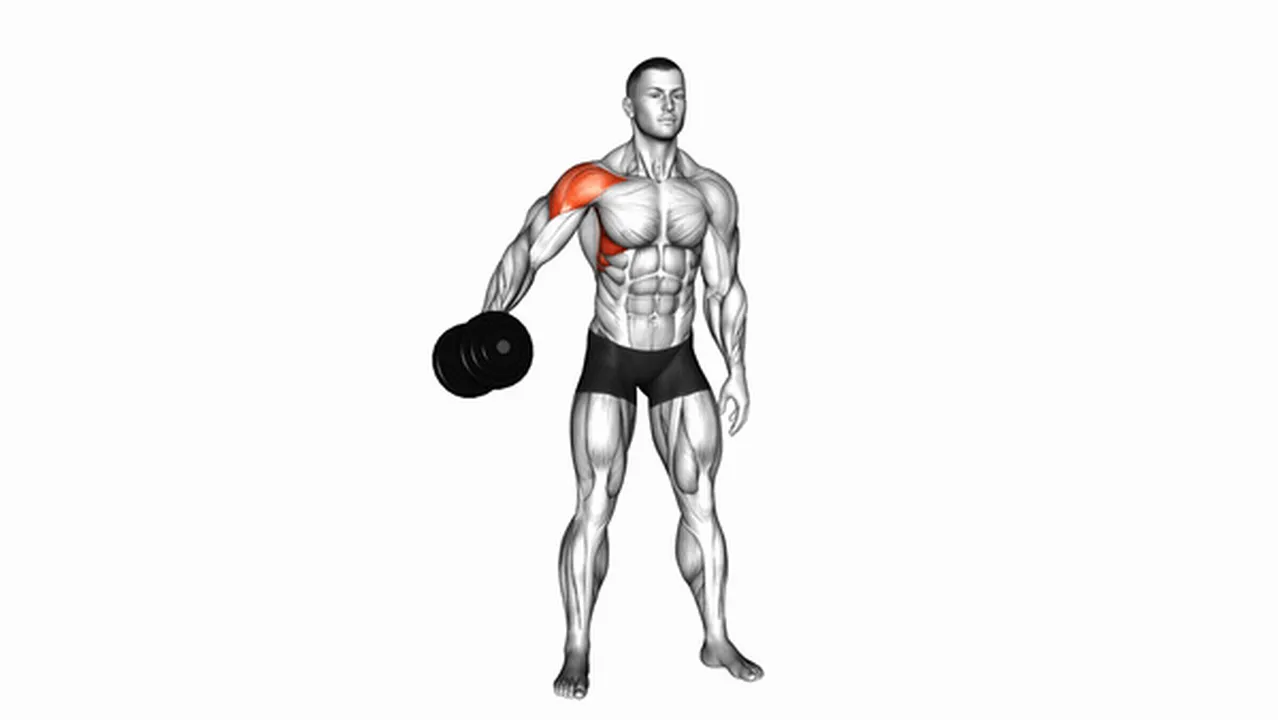 Common mistakes during Dumbbell One-Arm Lateral Raises Image