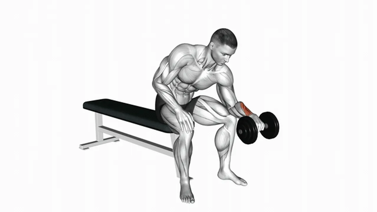 What are the benefits of the Dumbbell One-Arm Reverse Wrist Curl? Image