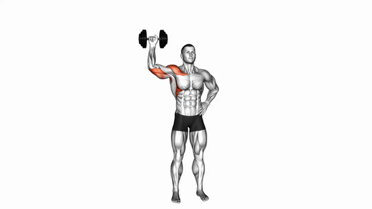 What are the benefits of Dumbbell One Arm Shoulder Press? Image