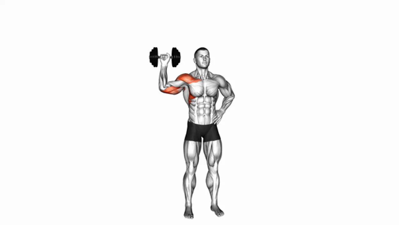 Dumbbell One Arm Shoulder Press