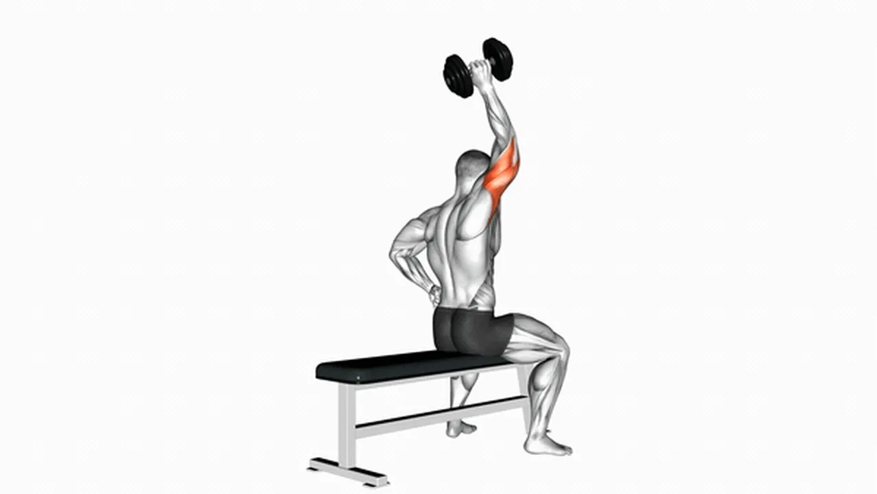 Common Dumbbell One-Arm Triceps Extension variations Image