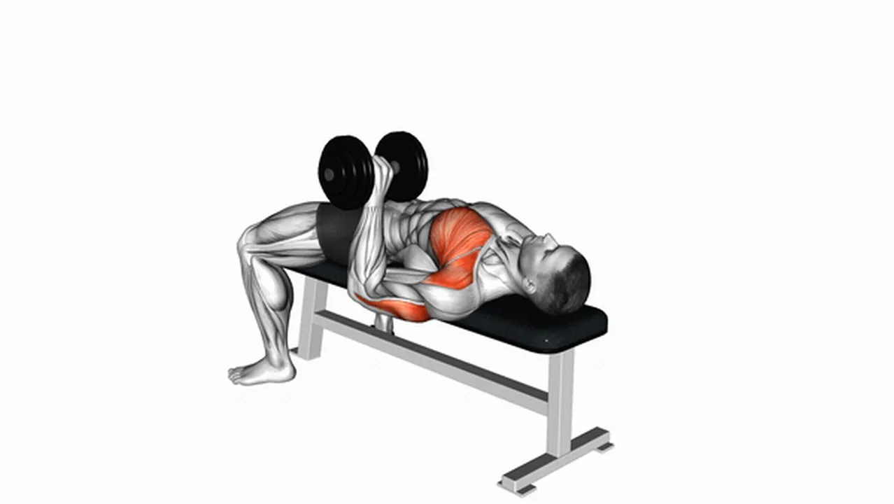 What are the benefits of the Dumbbell One-Arm Wide Grip Bench Press? Image