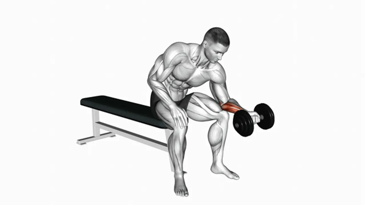 Dumbbell One-Arm Wrist Curl