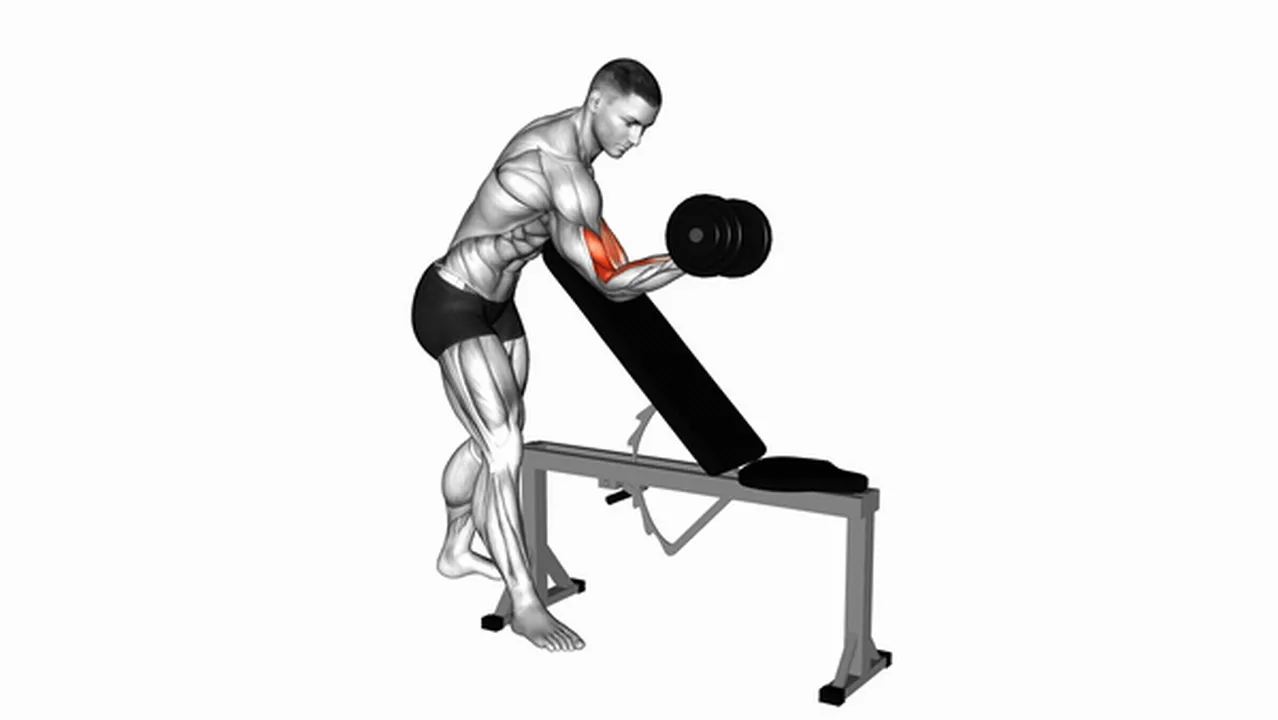 What are the benefits of Dumbbell One Arm Zottman Preacher Curls? Image