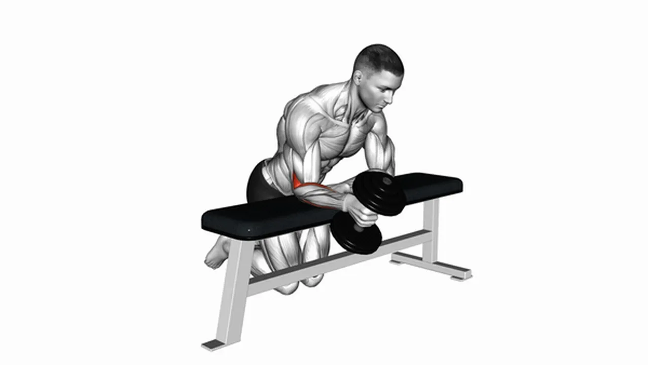 What are the benefits of Dumbbell Over Bench One Arm Neutral Wrist Curls? Image