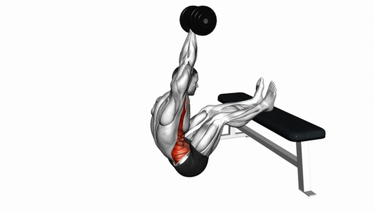 Common variations of the Dumbbell Overhead Sit-Up Image