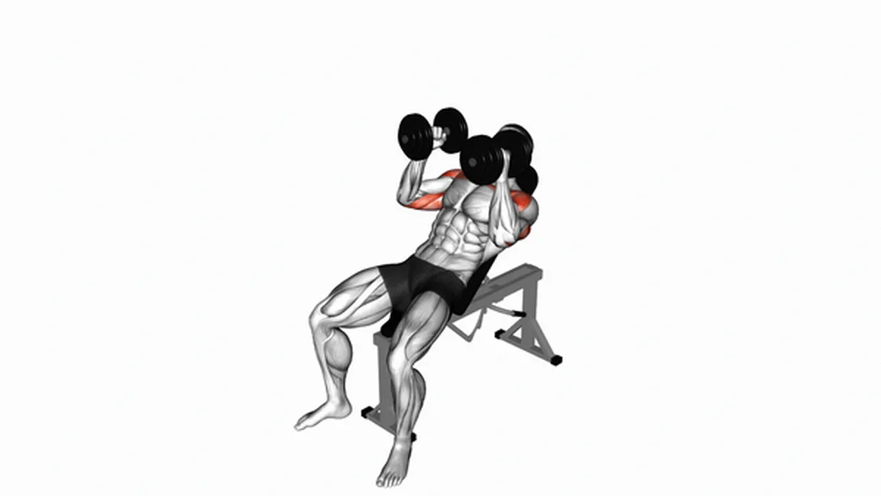 Common mistakes during Dumbbell Palms-In Incline Bench Press Image