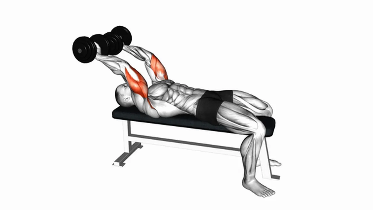 What are the benefits of the Dumbbell Pronate Grip Triceps Extension? Image