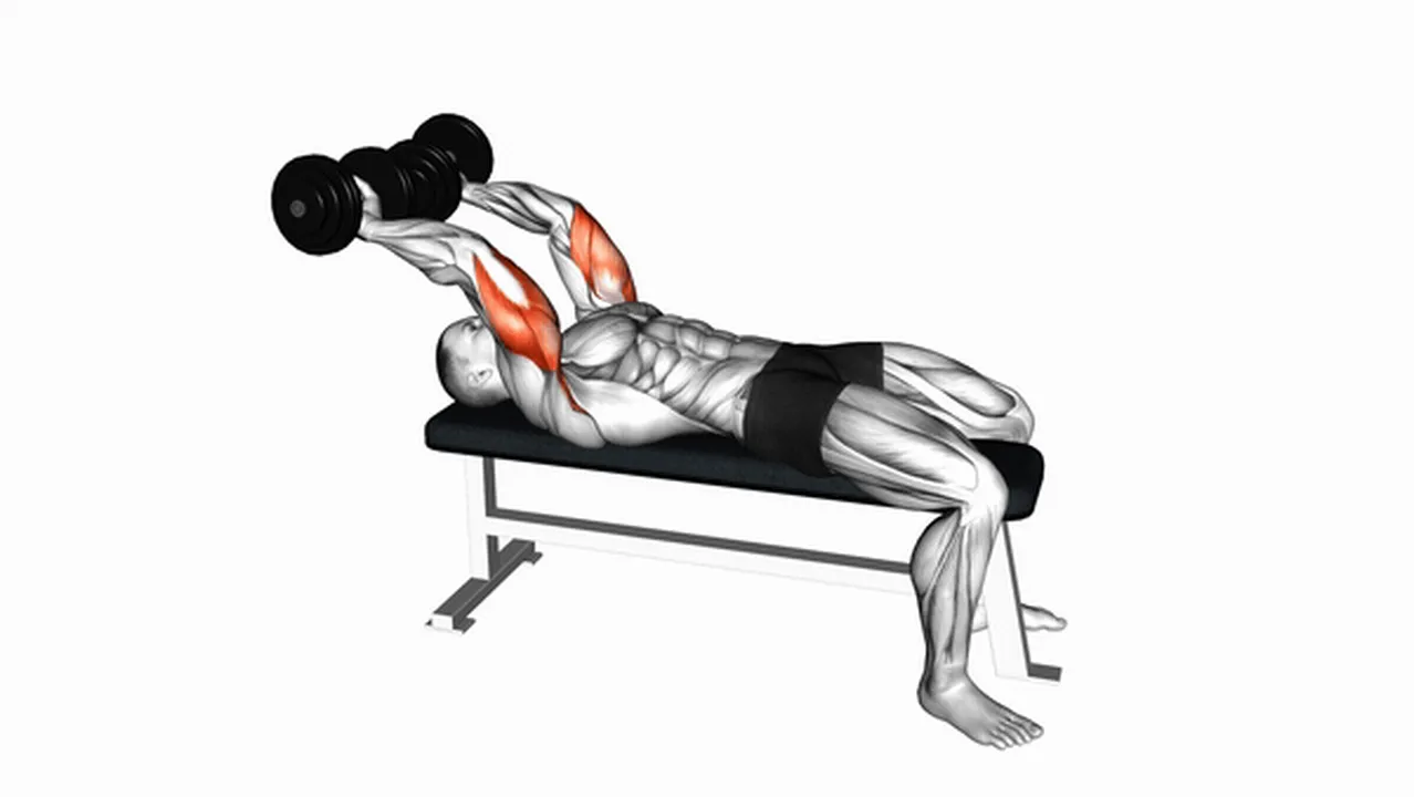 Common variations of the Dumbbell Pronate Grip Triceps Extension Image