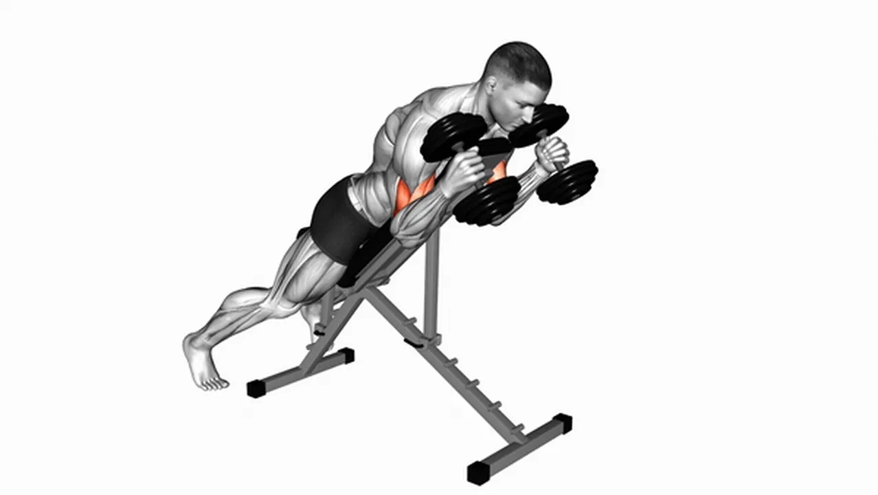 What are the benefits of dumbbell prone incline hammer curls? Image