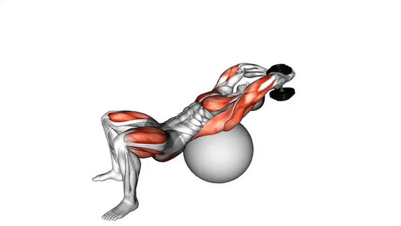 Alternatives to Dumbbell Pullover Hip Extension on Exercise Ball Image