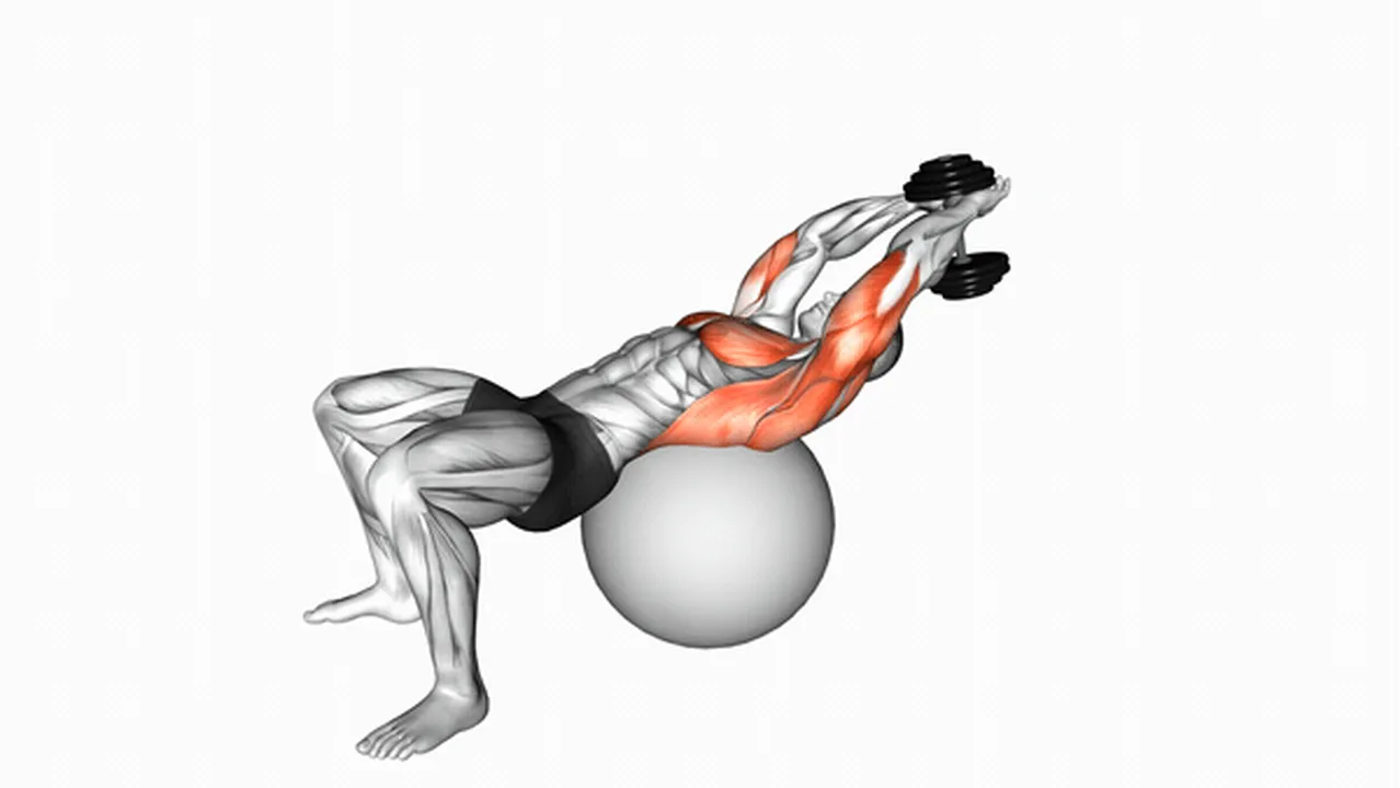 Alternatives to dumbbell pullovers on exercise ball Image