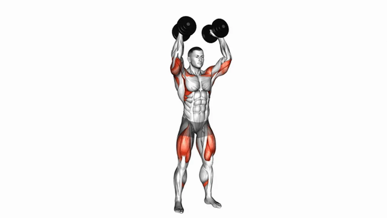 Alternatives to Dumbbell Push Press Image