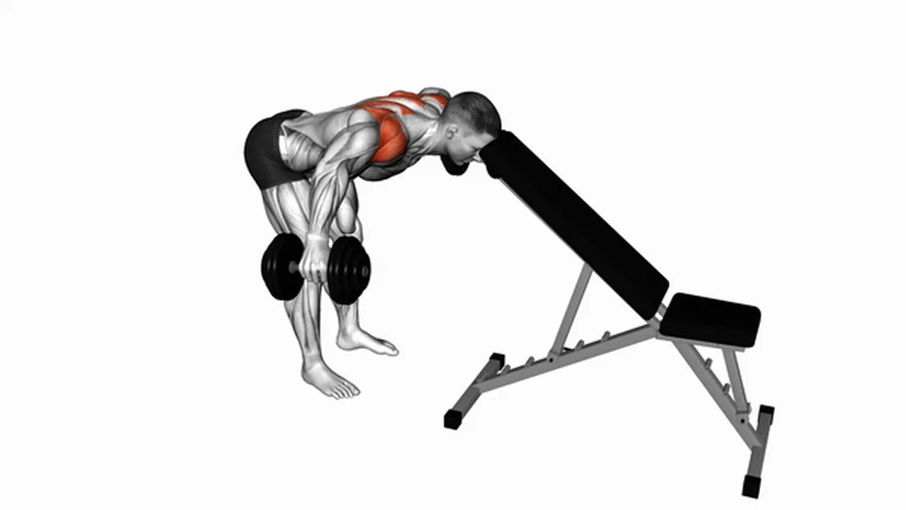 How to do the Dumbbell Rear Lateral Raise with Head Support? Image