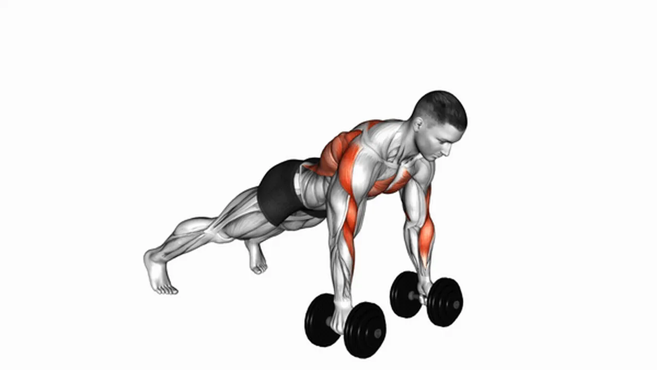 How to do Dumbbell Renegade Rows? Image