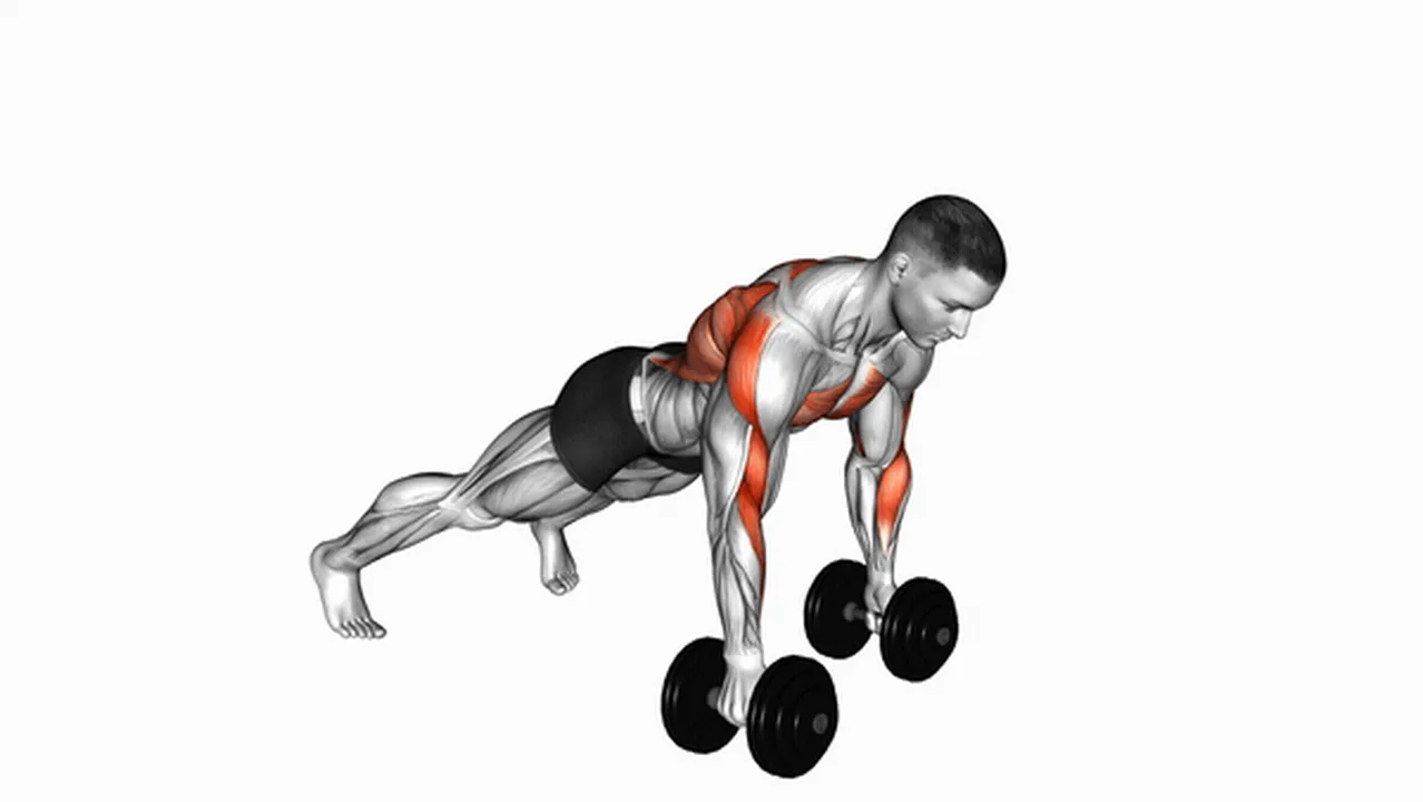 Common Dumbbell Renegade Row variations Image