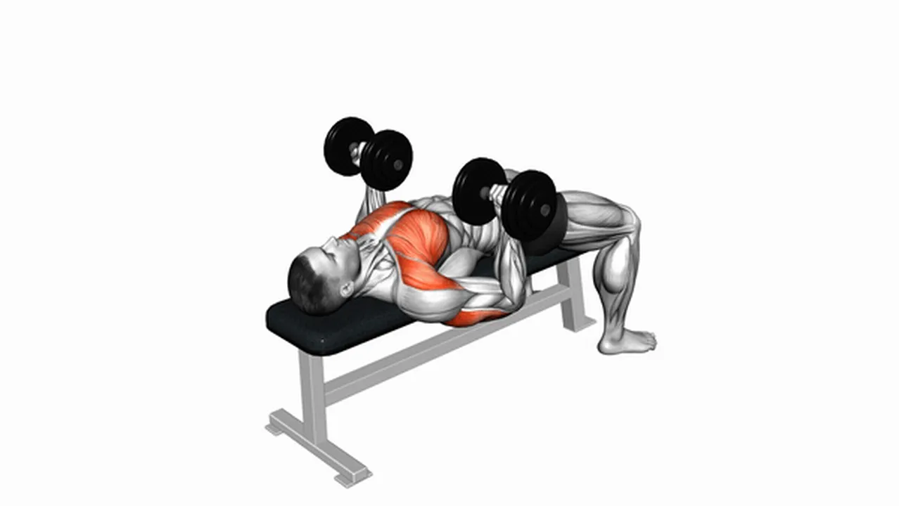 What are the benefits of the Dumbbell Reverse Bench Press? Image