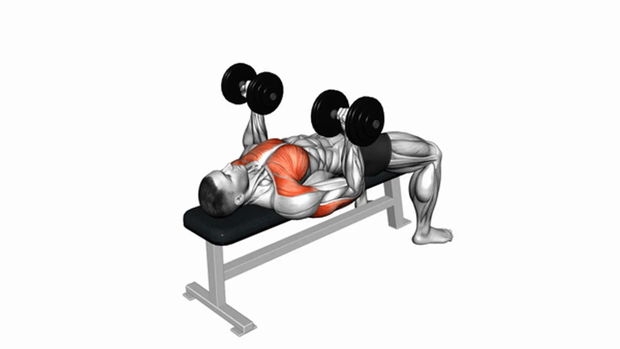 How to do Dumbbell Reverse Bench Press? Image