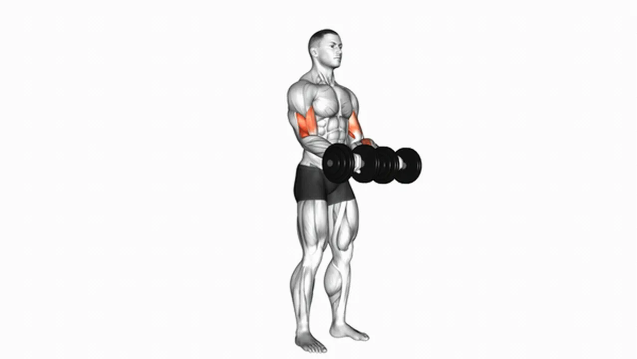 Common mistakes during Dumbbell Reverse Grip Biceps Curls Image