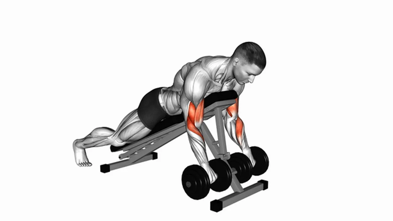 How to do dumbbell reverse spider curls? Image