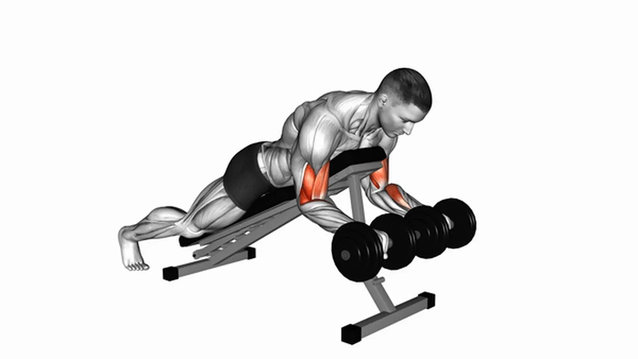 Common variations of dumbbell reverse spider curls Image