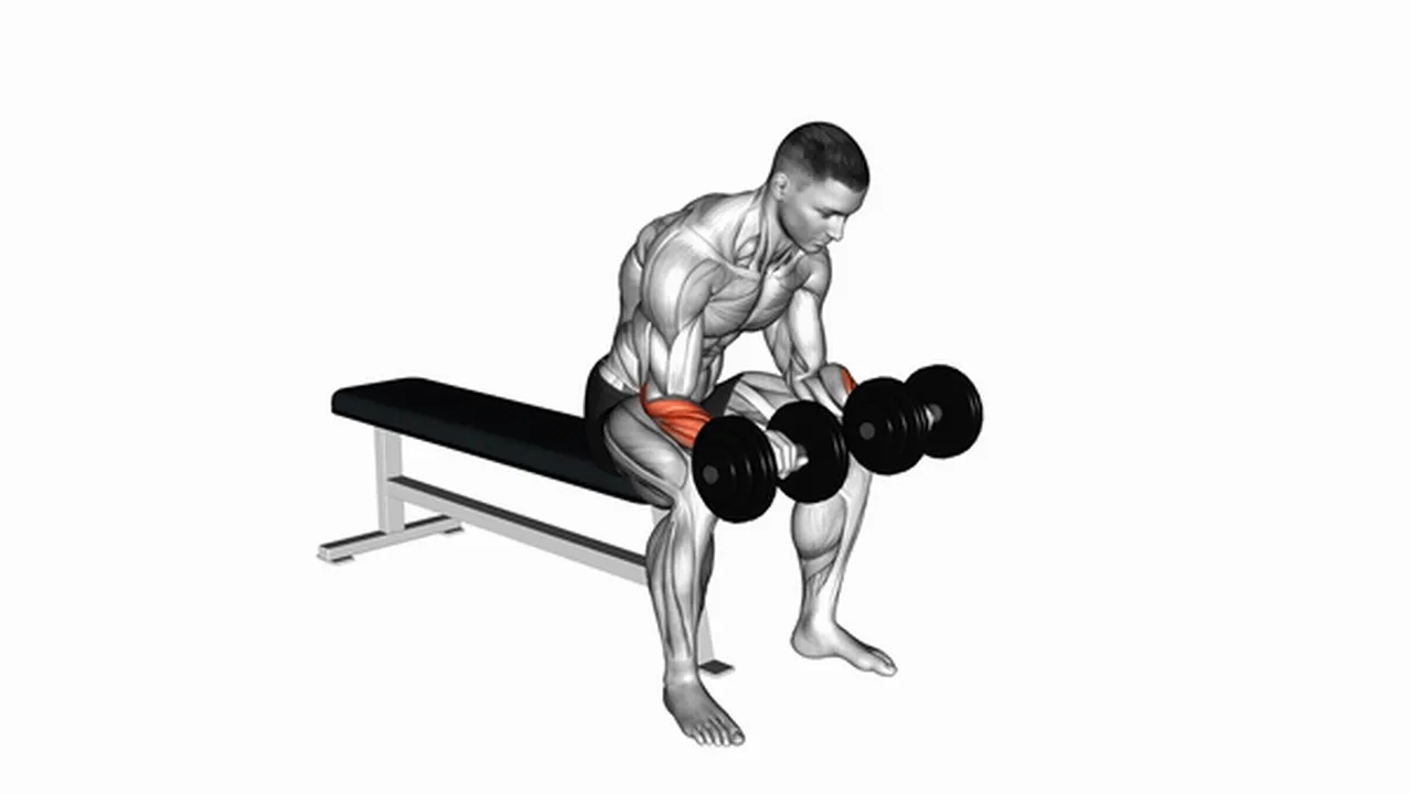 How to do dumbbell reverse wrist curls? Image