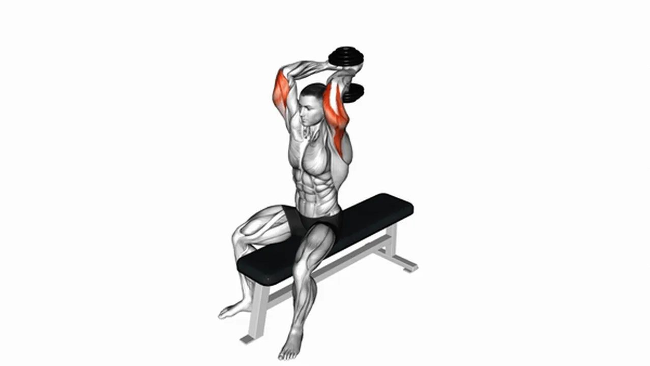 Alternatives to Dumbbell Seated Bench Extensions Image