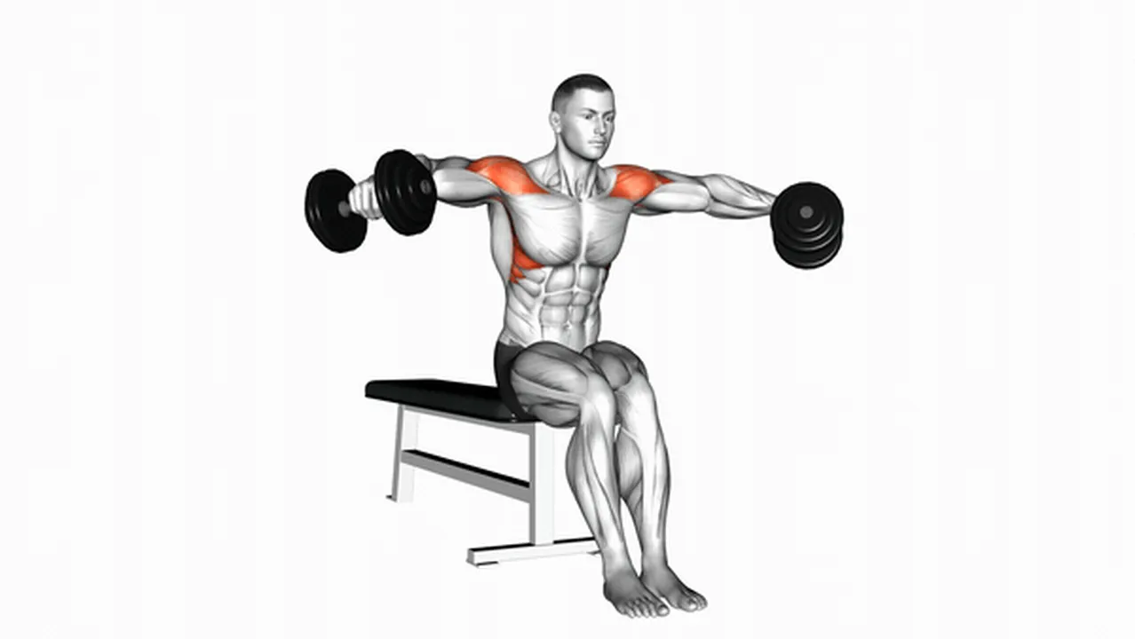 Common Dumbbell Seated Bent Arm Lateral Raise variations Image