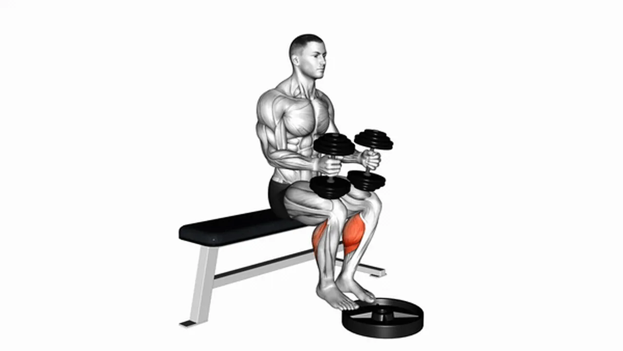 Common mistakes during Dumbbell Seated Calf Raises Image