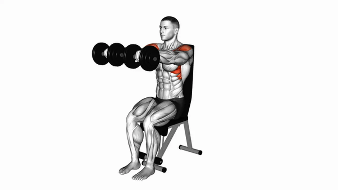 Alternatives to dumbbell seated front raises Image