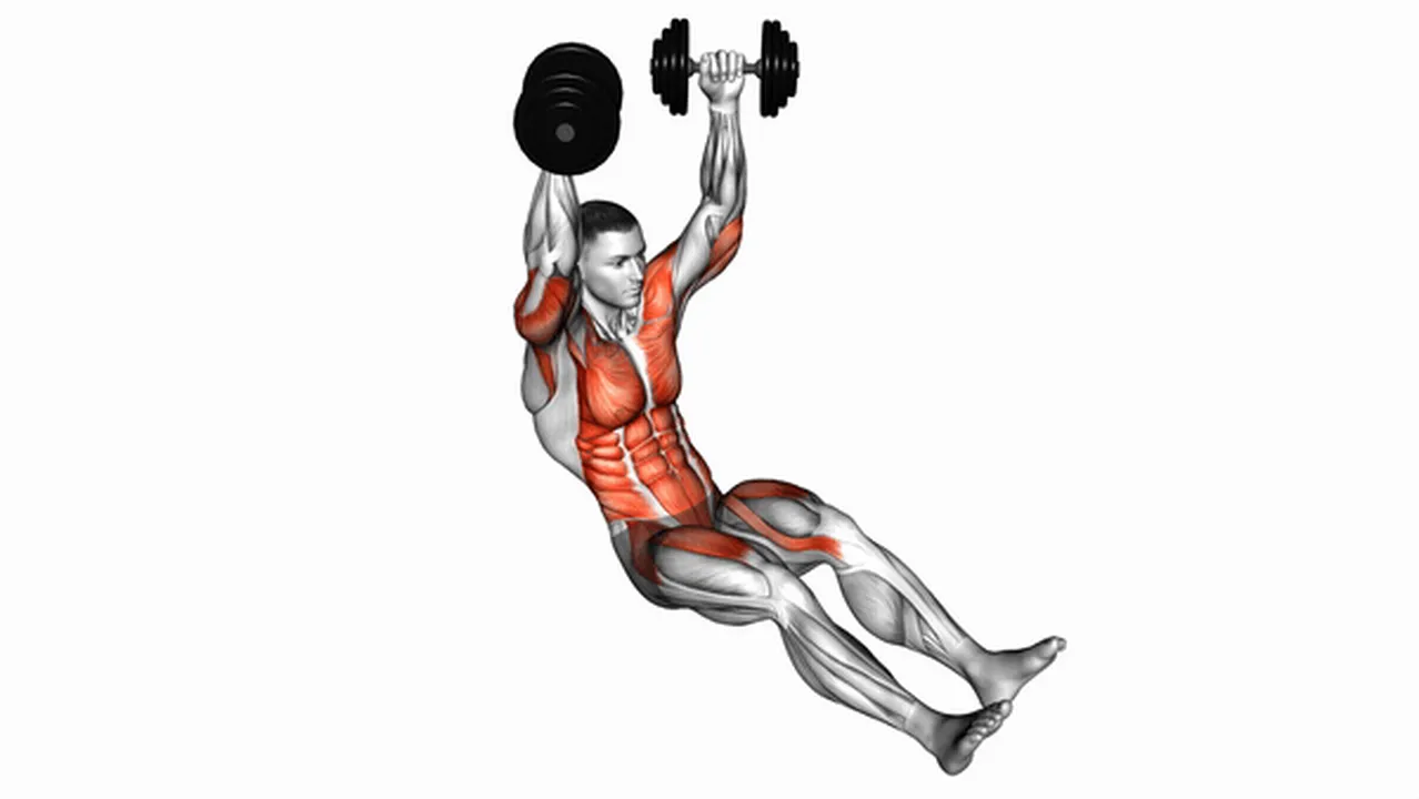 Alternatives to the Dumbbell Seated Military Hold with Alternate Leg Raise Image