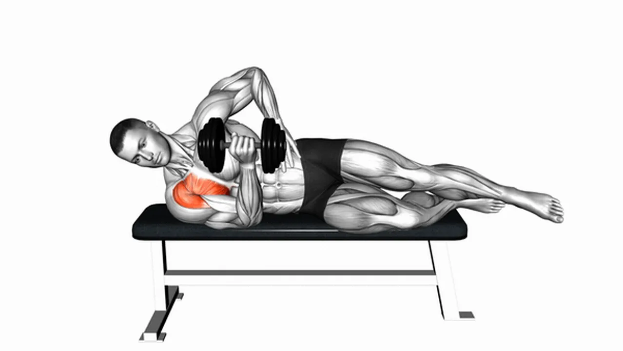 Common variations of Dumbbell Side Lying Internal Rotation Image