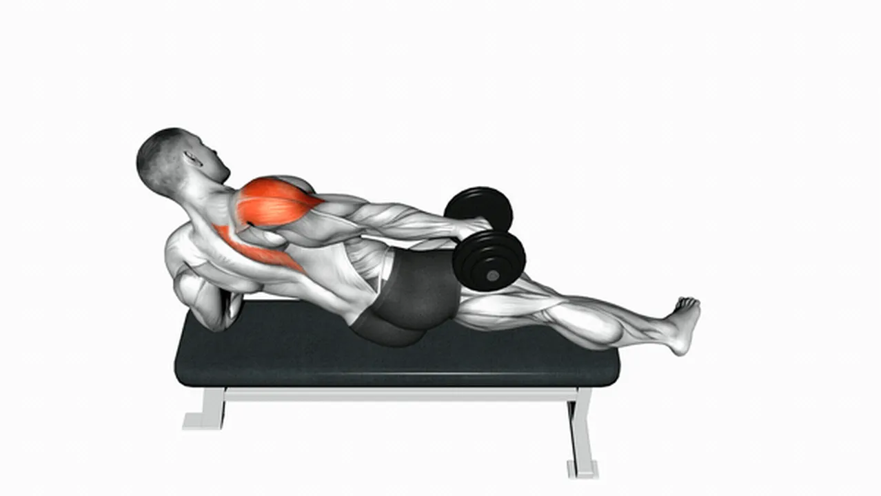 What are the benefits of Dumbbell Side-Lying One-Hand Raise? Image