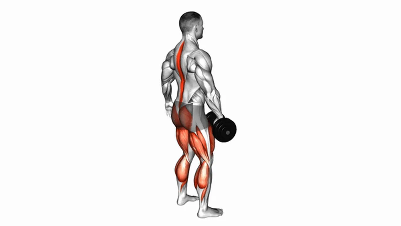 How to do Dumbbell Single-Arm Deadlifts? Image