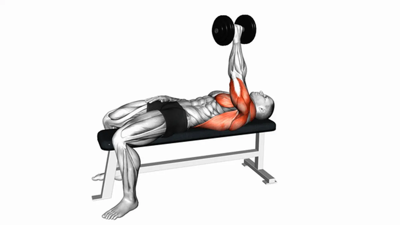 Common dumbbell single arm pullover variations Image