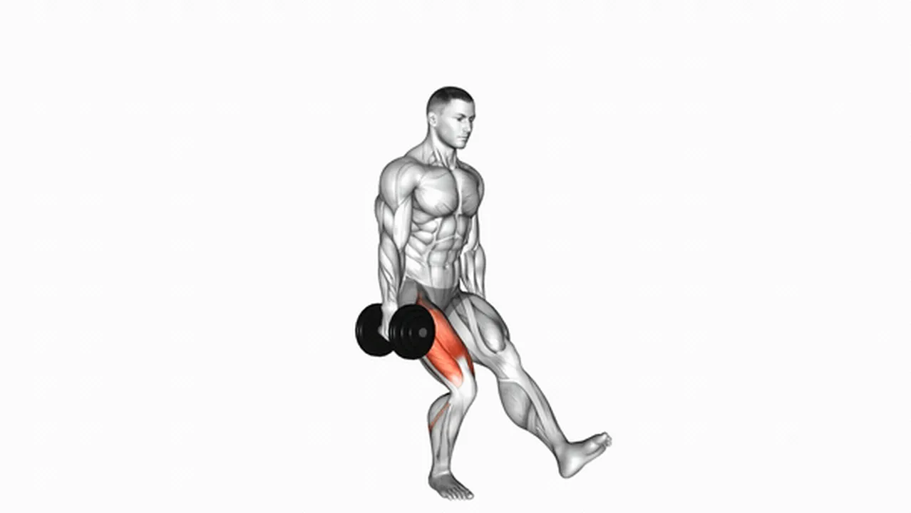 What are the benefits of dumbbell single leg squats? Image