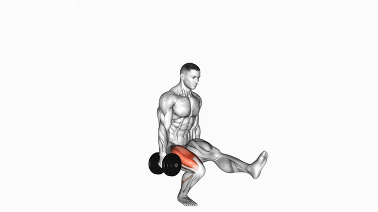 Common mistakes during dumbbell single leg squats Image