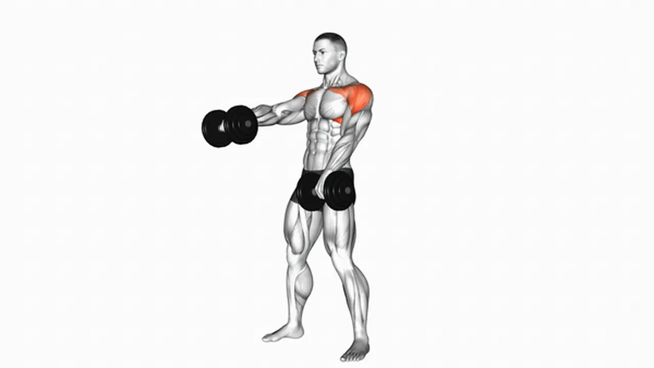 How to do Dumbbell Standing Alternate Raises? Image