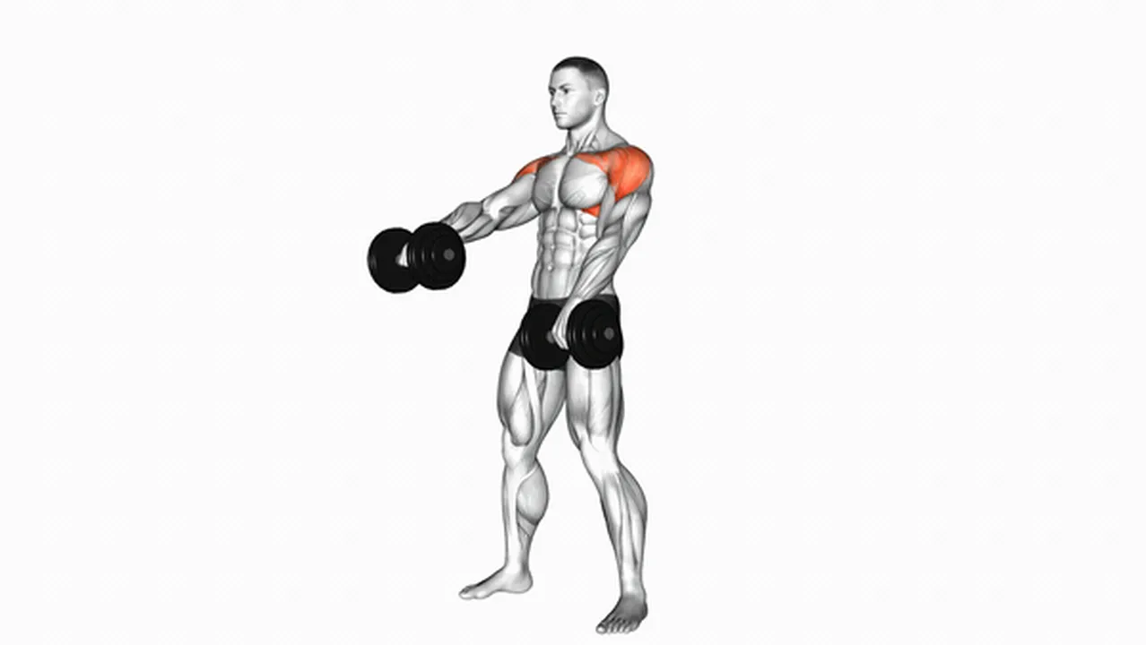 Common Dumbbell Standing Alternate Raises variations Image