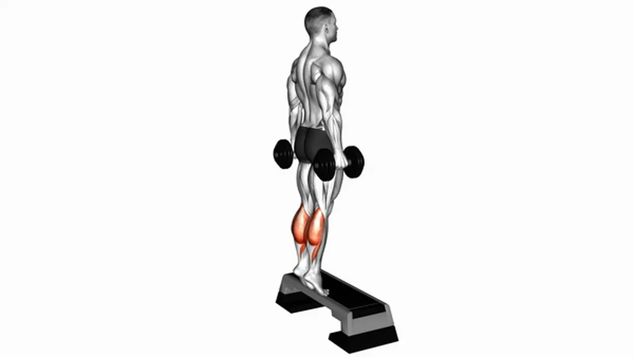 Common variations of Dumbbell Standing Calf Raises Image