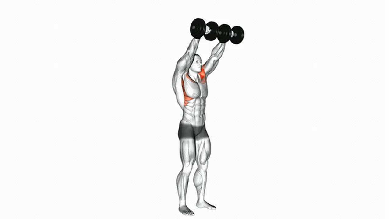 Common mistakes during Dumbbell Standing Front Raise Above Head Image