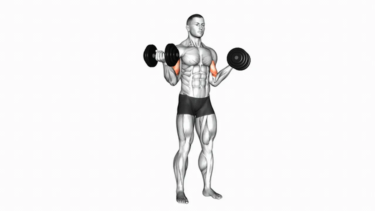 Common variations of Dumbbell Standing Inner Biceps Curls Image