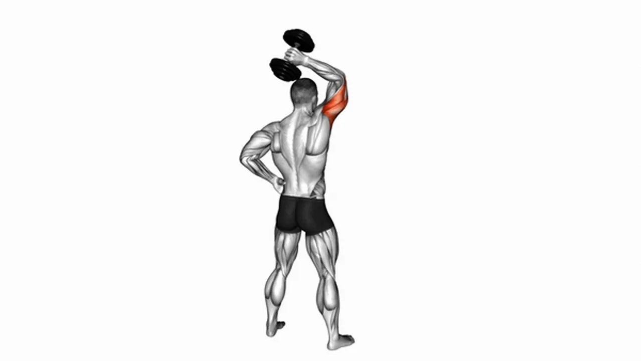 How to do the Dumbbell Standing One Arm Extension? Image