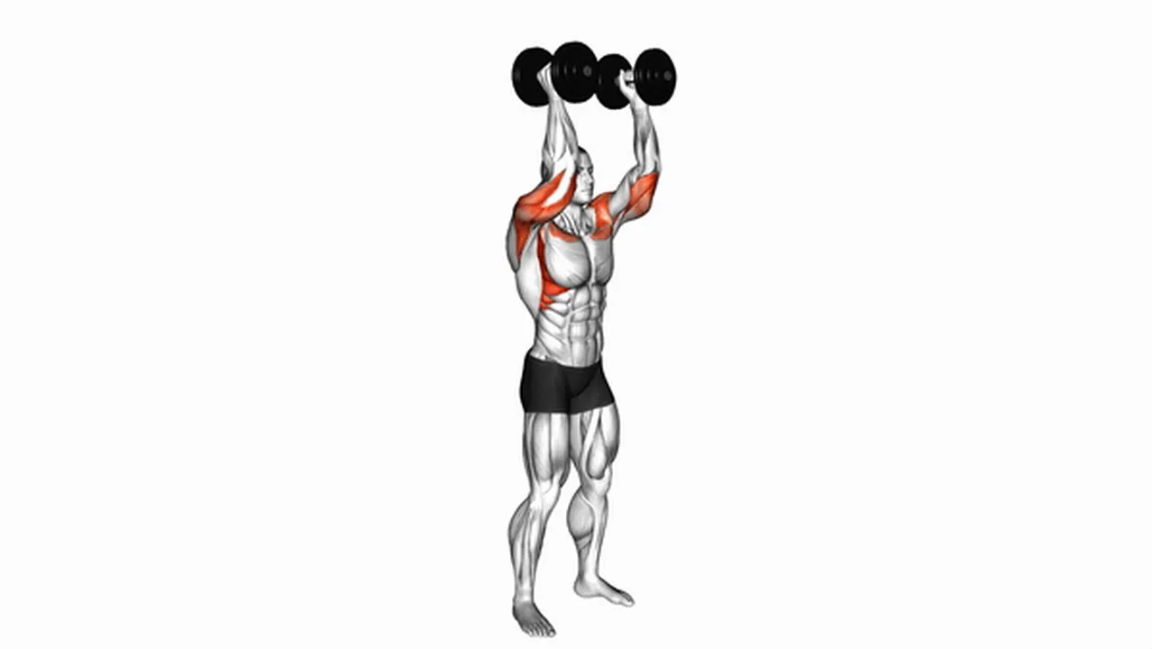 Alternatives to Dumbbell Standing Palms In Press Image